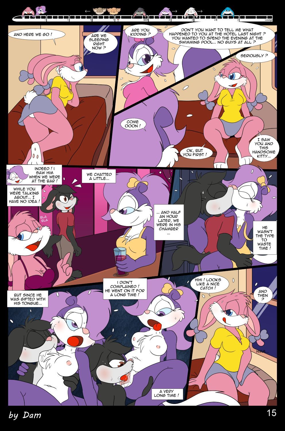 [Dam] Toons on a train [Ongoing] 15