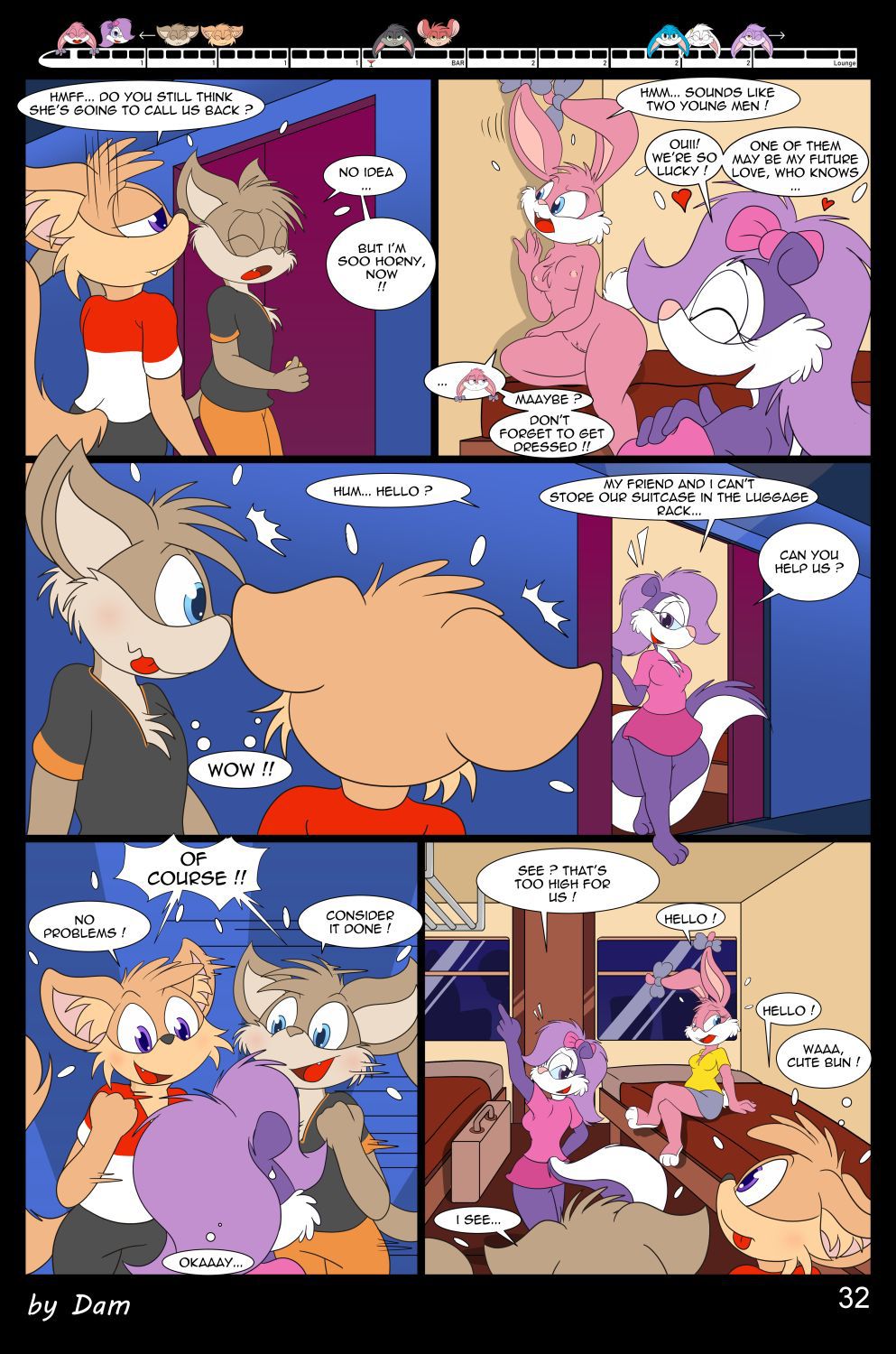 [Dam] Toons on a train [Ongoing] 32