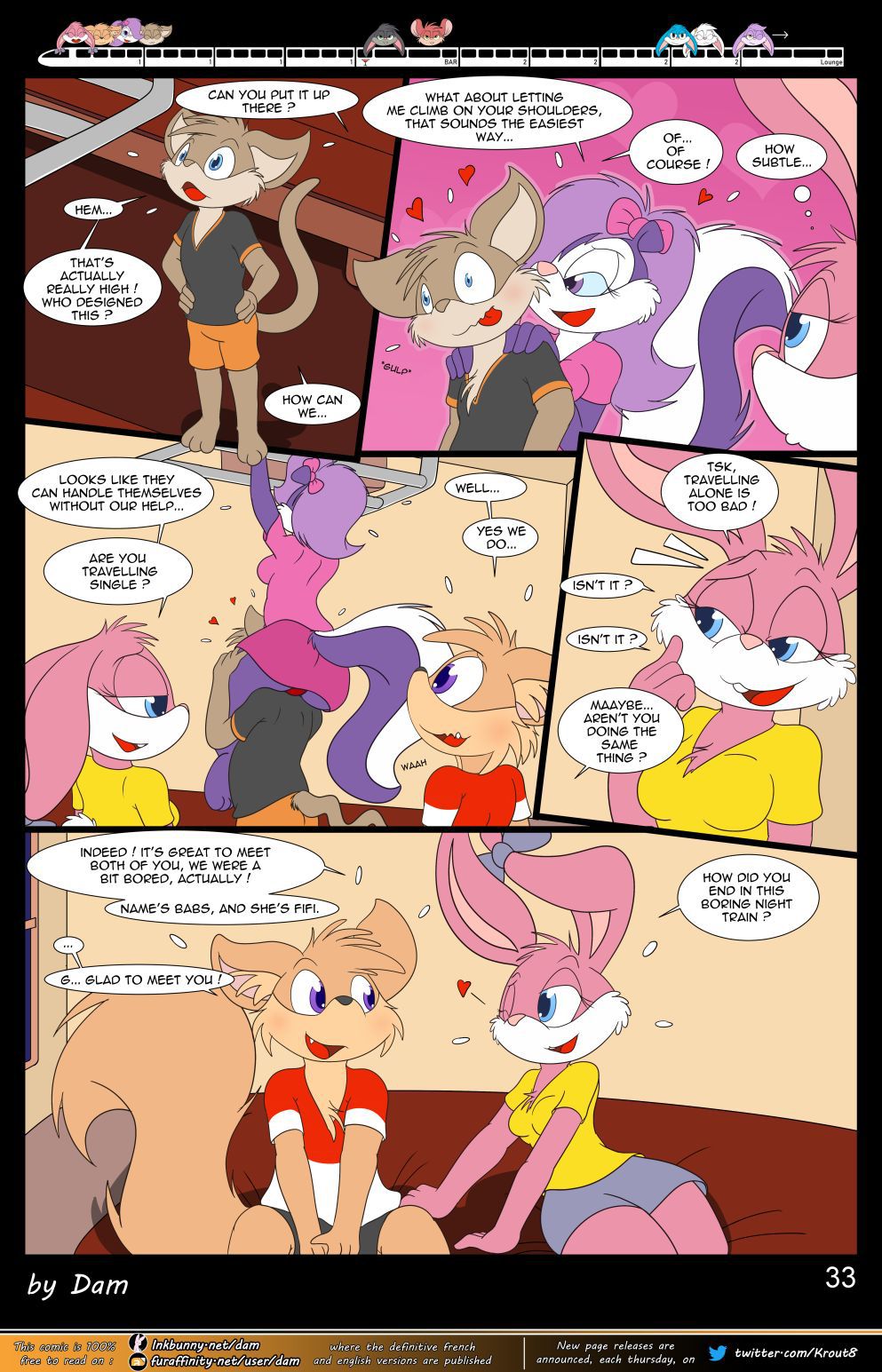[Dam] Toons on a train [Ongoing] 33