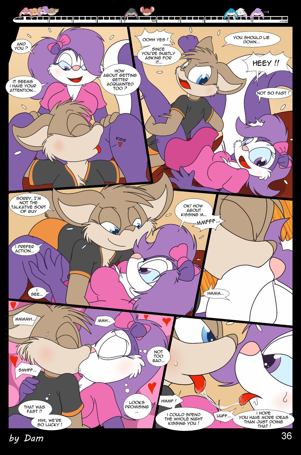 [Dam] Toons on a train [Ongoing] 36