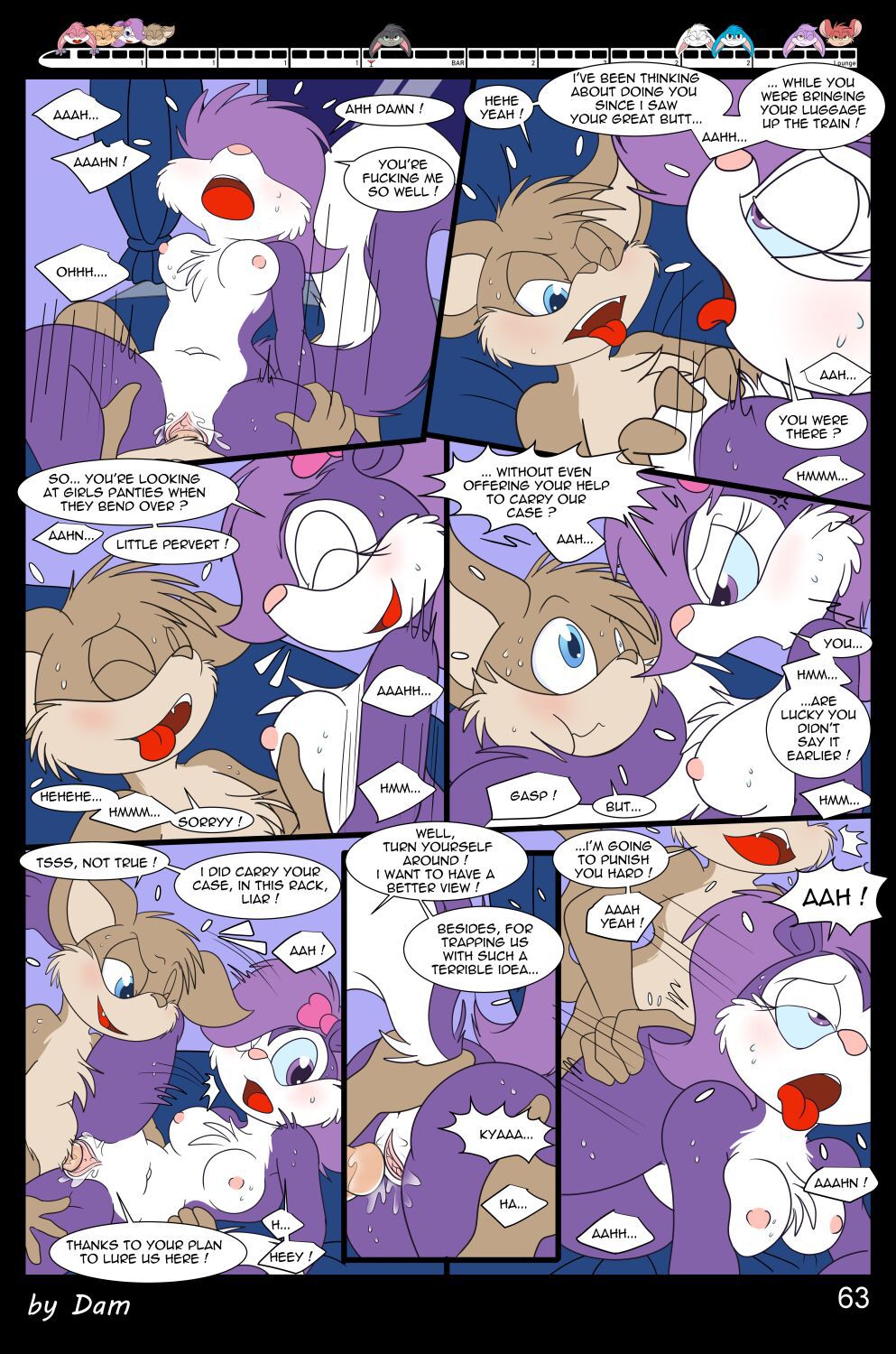 [Dam] Toons on a train [Ongoing] 63