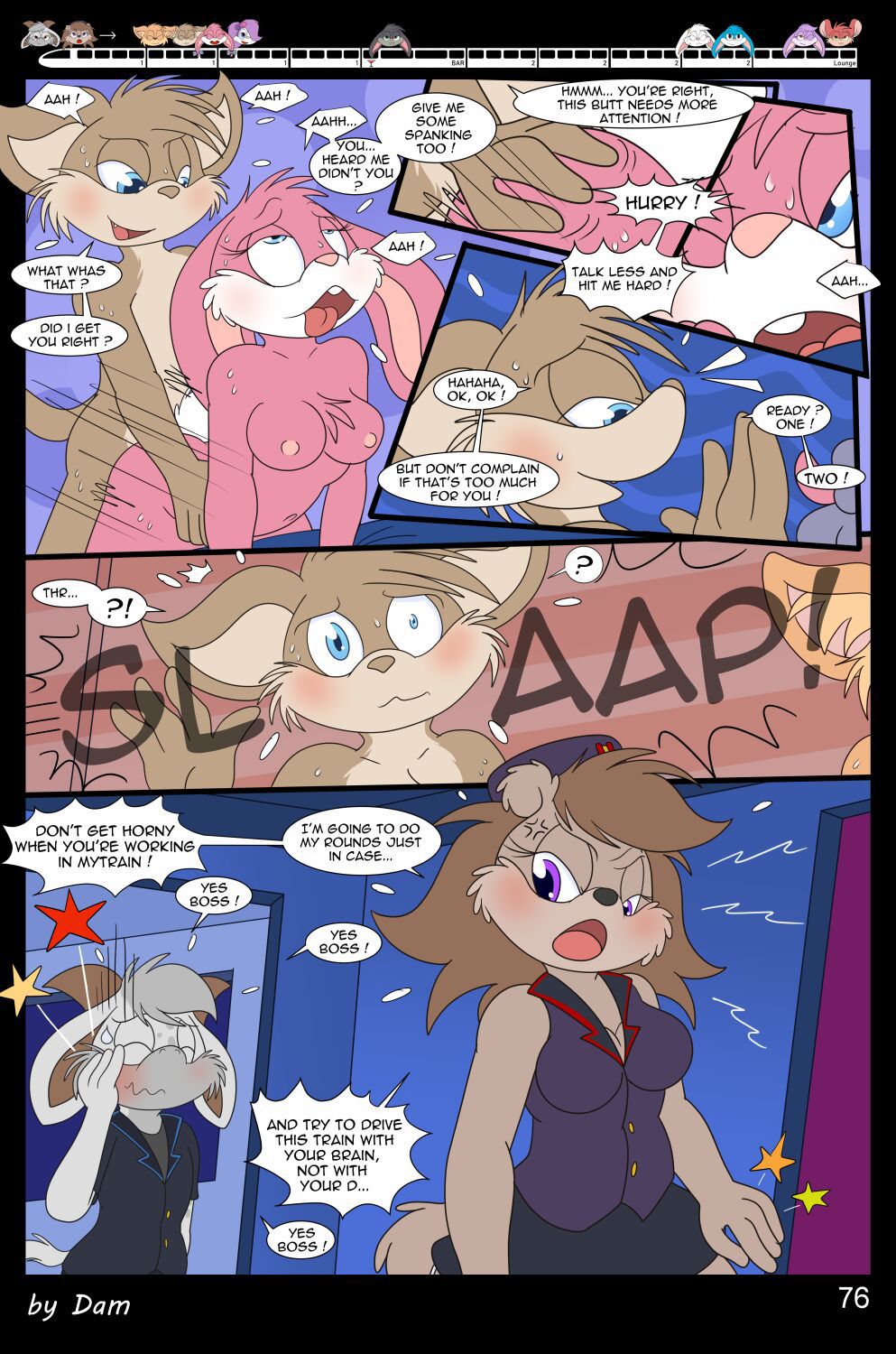 [Dam] Toons on a train [Ongoing] 76