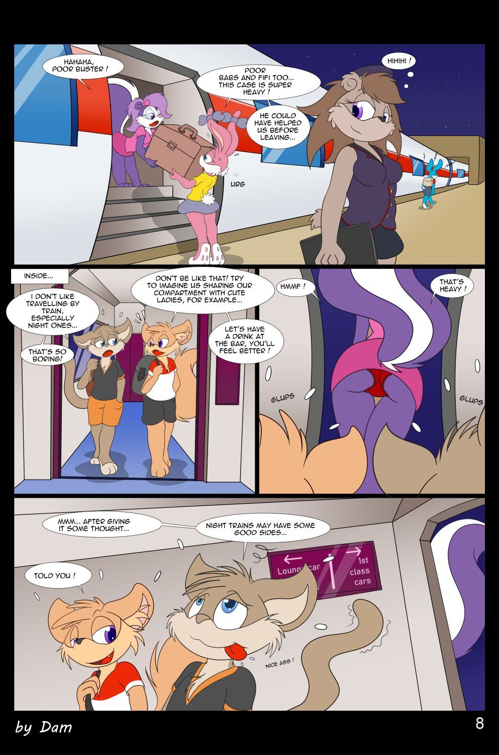 [Dam] Toons on a train [Ongoing] 8