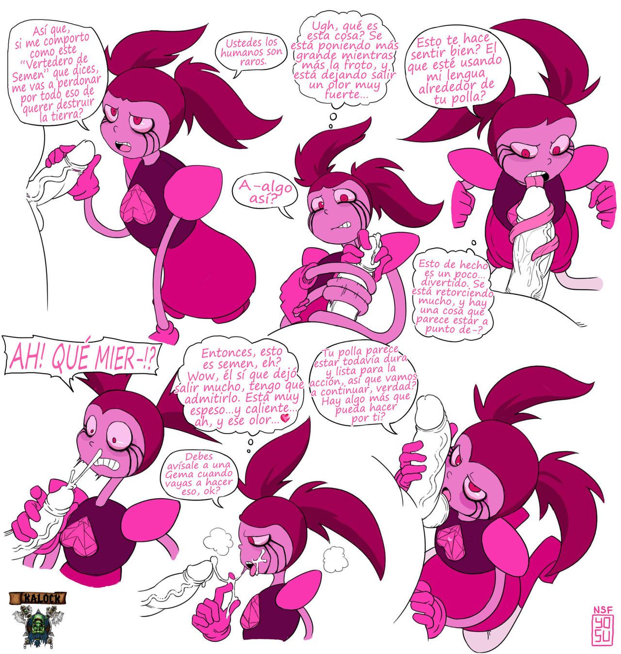 [nsfyosu] La Disculpa de Spinel (Steven Universe) (Spanish) [kalock] 1