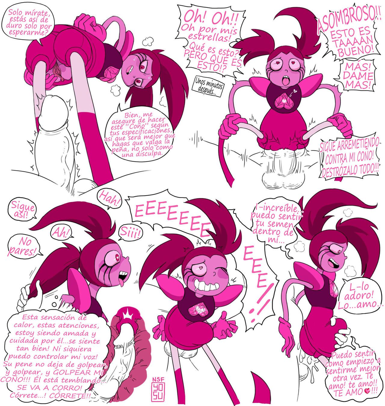 [nsfyosu] La Disculpa de Spinel (Steven Universe) (Spanish) [kalock] 2