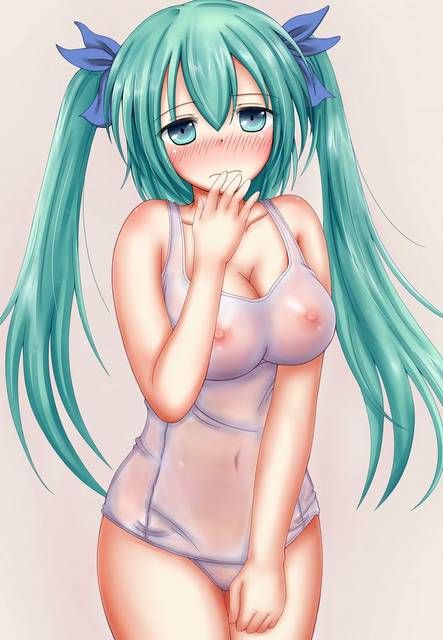 [58 pieces] Cute Erofeci image collection of two-dimensional school swimsuit. 45 1