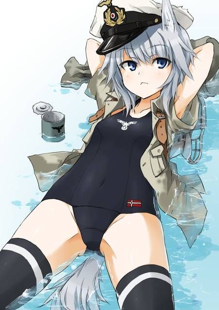[58 pieces] Cute Erofeci image collection of two-dimensional school swimsuit. 45 14