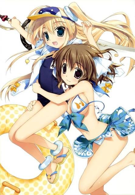 [58 pieces] Cute Erofeci image collection of two-dimensional school swimsuit. 45 18