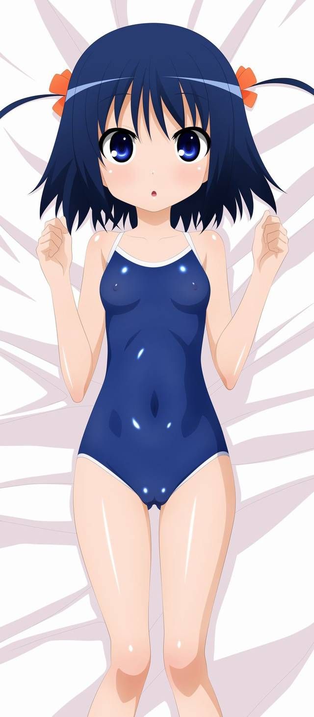 [58 pieces] Cute Erofeci image collection of two-dimensional school swimsuit. 45 42