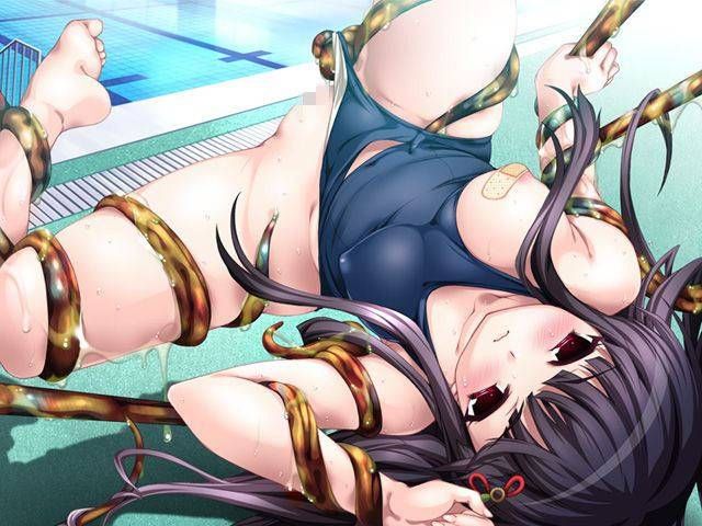 [58 pieces] Cute Erofeci image collection of two-dimensional school swimsuit. 45 44