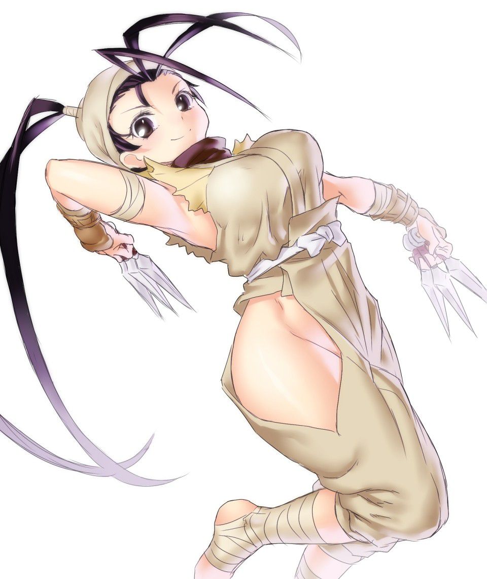 Second erotic image of a girl like a ninja 11