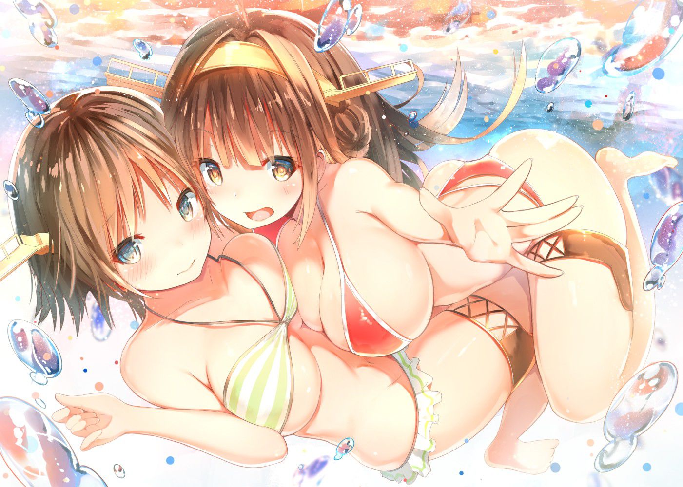 [Second] [ship this] [Kantai collection] Cute second photo of Hiei 14