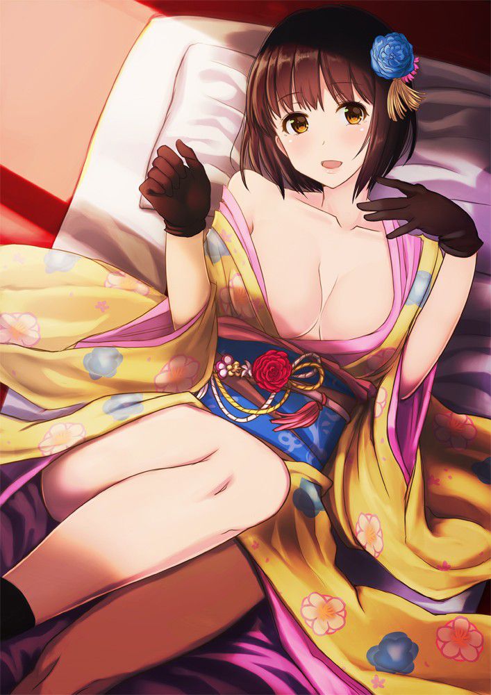 [2nd] The disturbed kimono figure is erotic erotic girl secondary erotic image part 18 [Kimono] 18