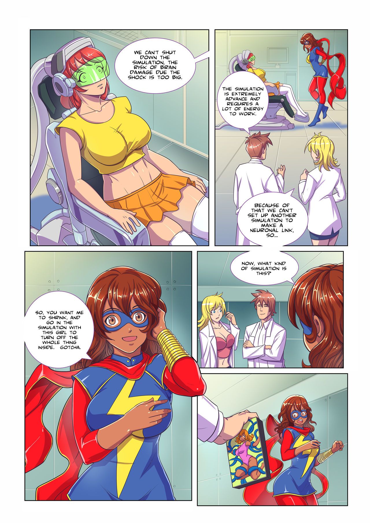 (Bokuman) Virtual Nightmare (Ms Marvel) -ongoing- 2