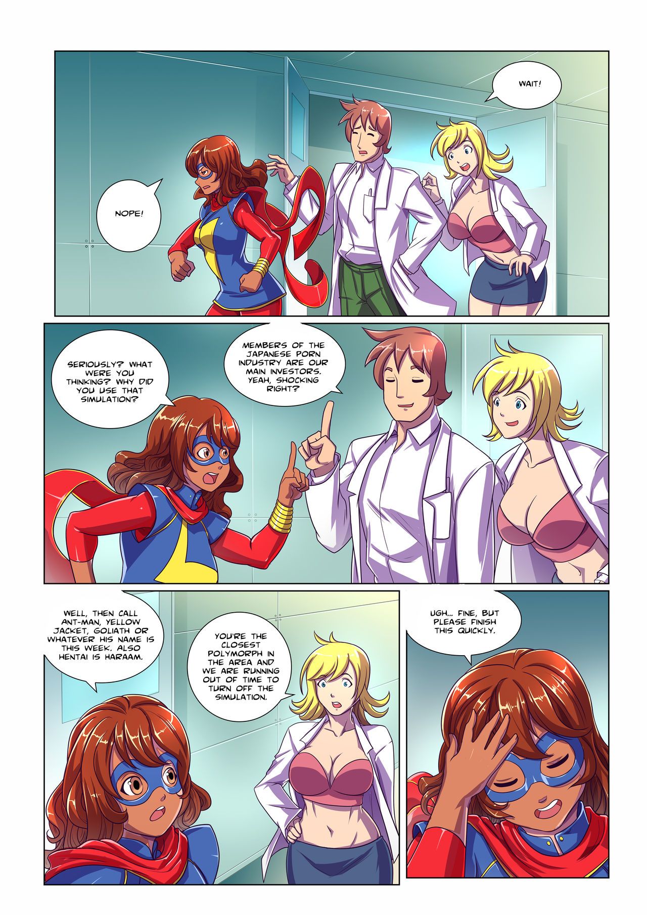 (Bokuman) Virtual Nightmare (Ms Marvel) -ongoing- 3