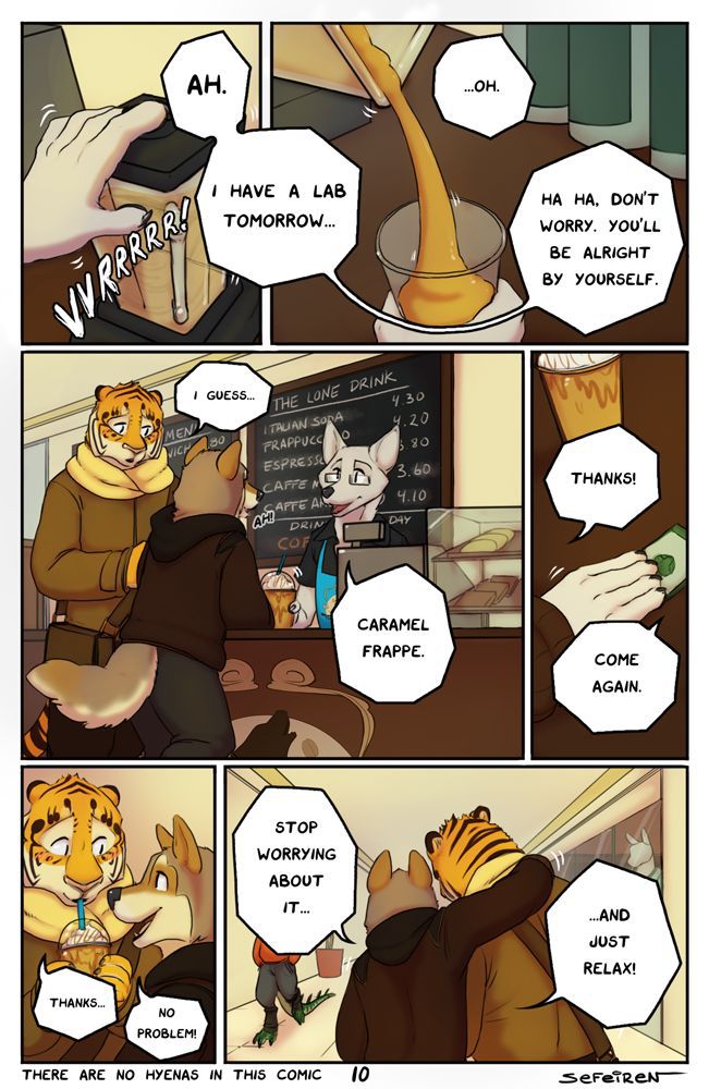 [Sefeiren] There Are No Hyenas In This Comic [Ongoing] 12