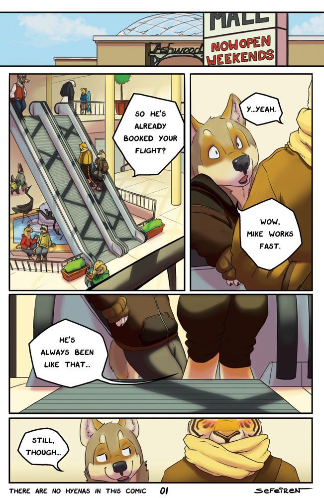 [Sefeiren] There Are No Hyenas In This Comic [Ongoing] 2