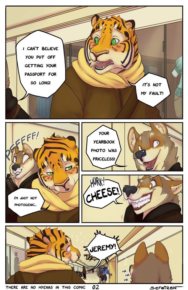 [Sefeiren] There Are No Hyenas In This Comic [Ongoing] 4