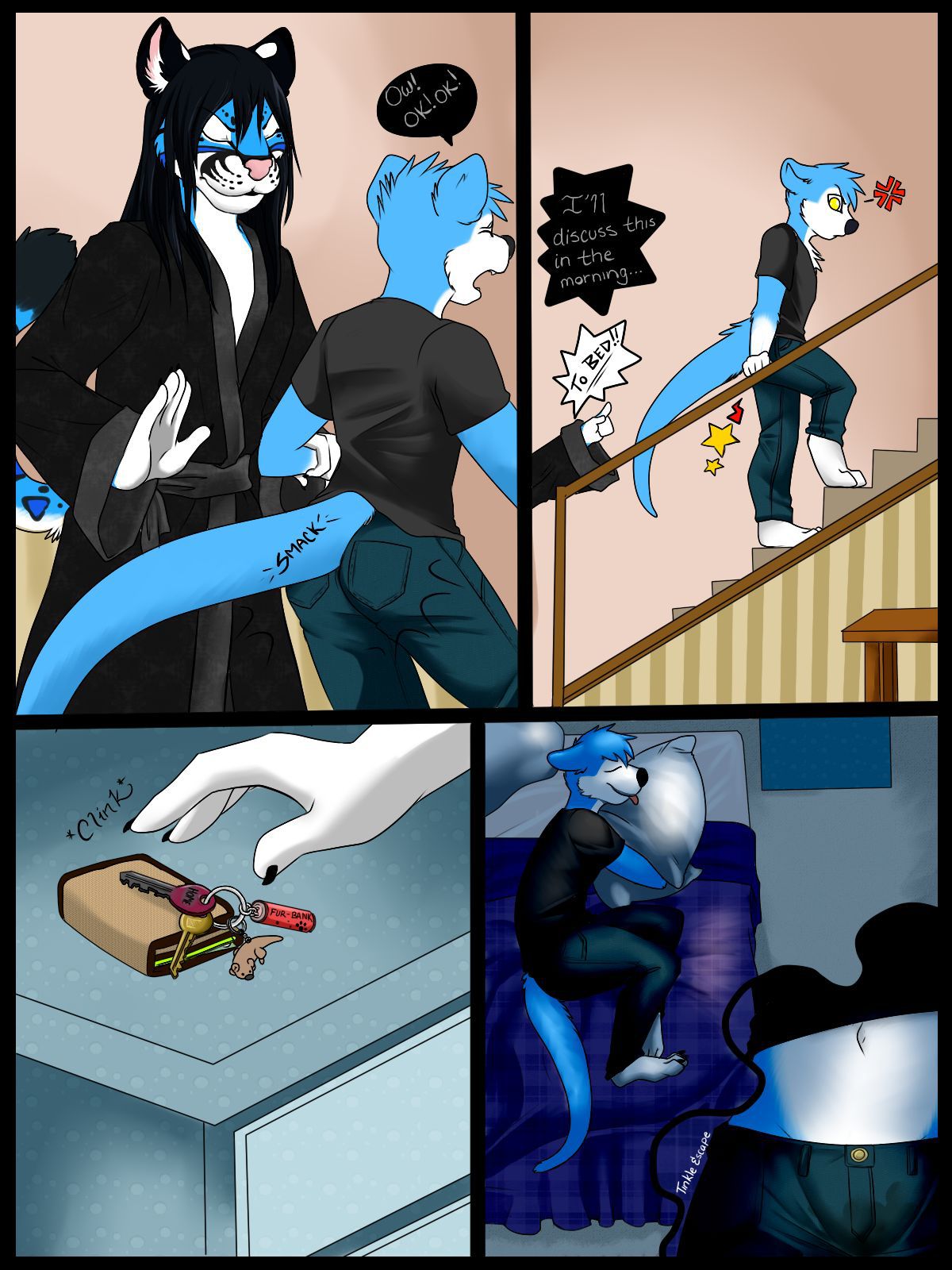 One Clinks Too Many ( Comic by: LobaDeLaLuna - Ongoing) English 4