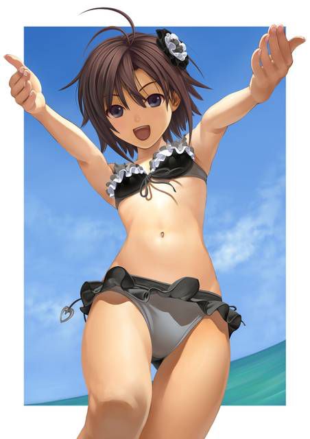 [65 sheets] cute two-dimensional girl fetish image wearing a swimsuit with ruffles. 1 [Ruffle Bikini] 62