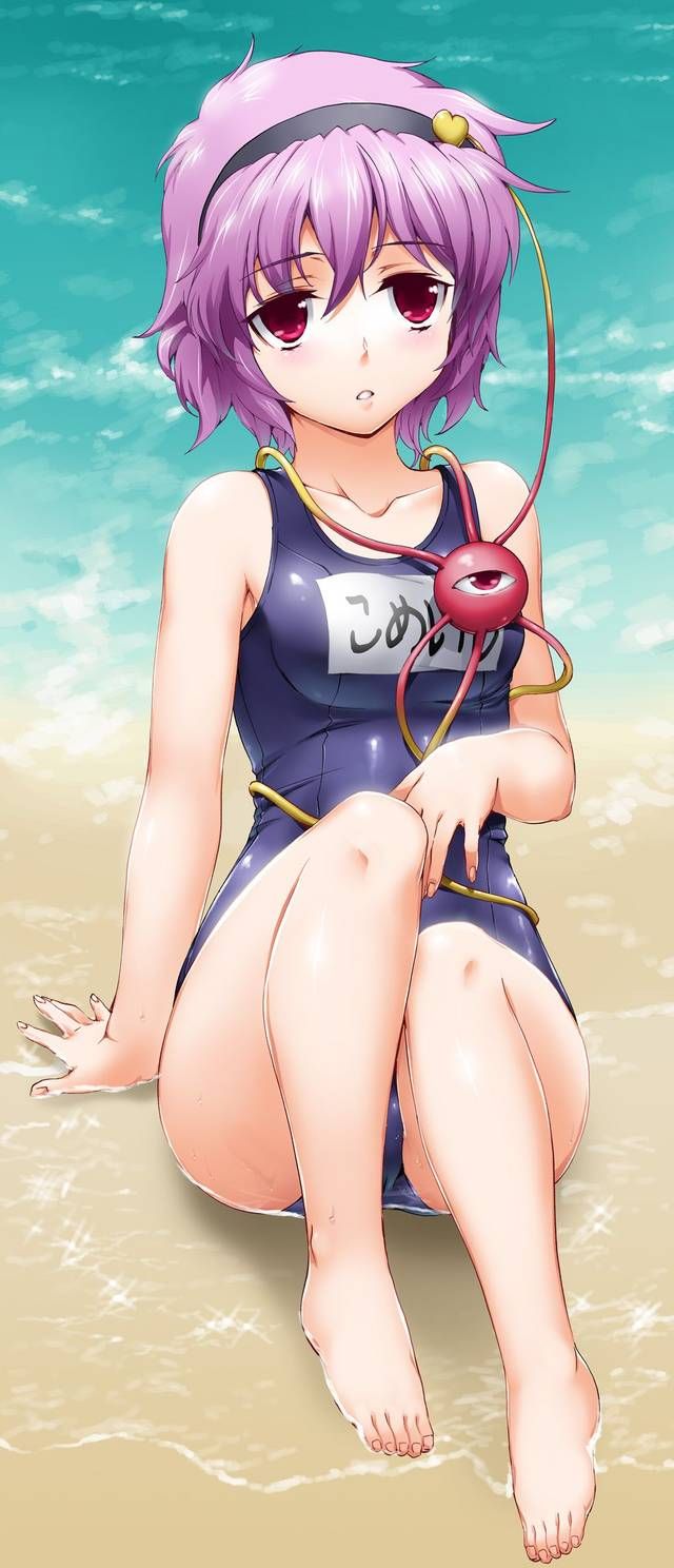 [57 pieces] Cute Erofeci image collection of two-dimensional, swimsuit girl. 35 37