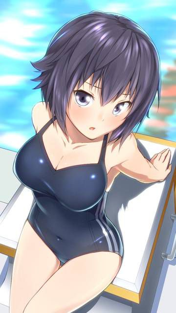 [57 pieces] Cute Erofeci image collection of two-dimensional, swimsuit girl. 35 41