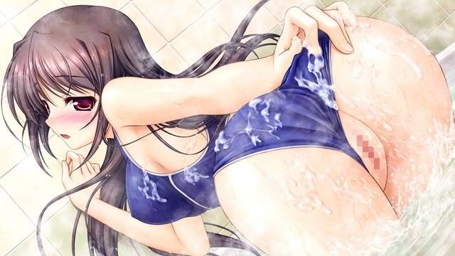 [57 pieces] Cute Erofeci image collection of two-dimensional, swimsuit girl. 35 7
