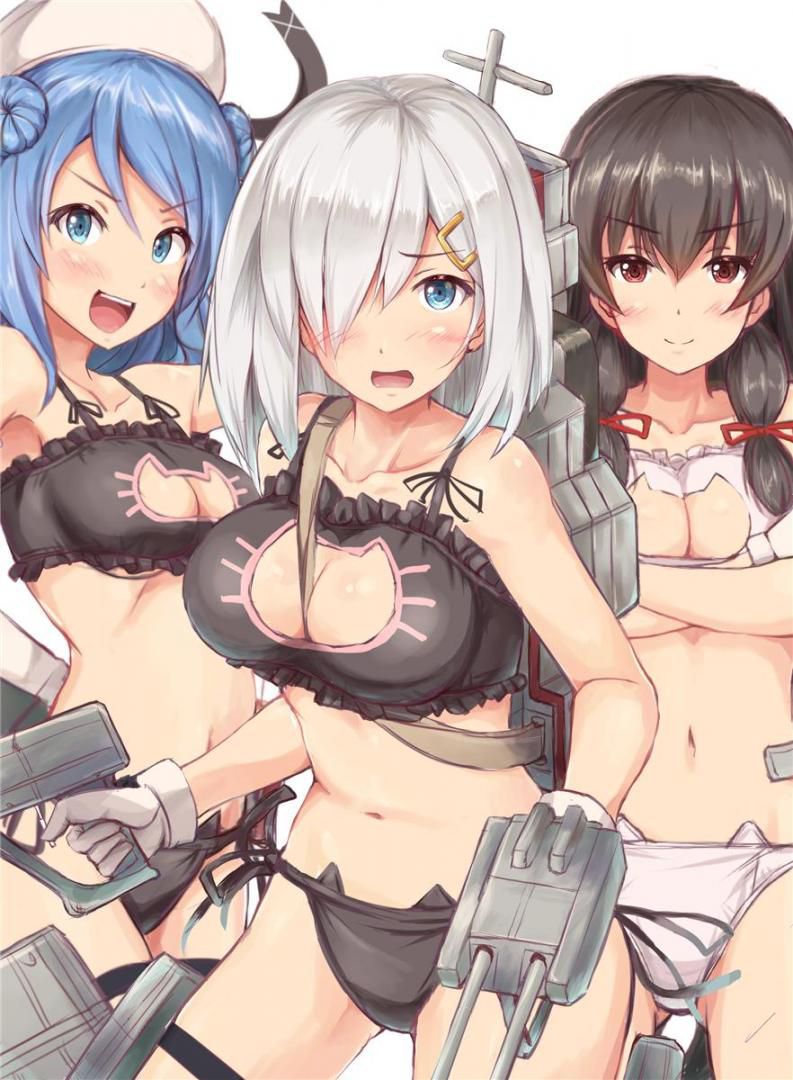 You can have a good dream in the second erotic image of Kantai 16