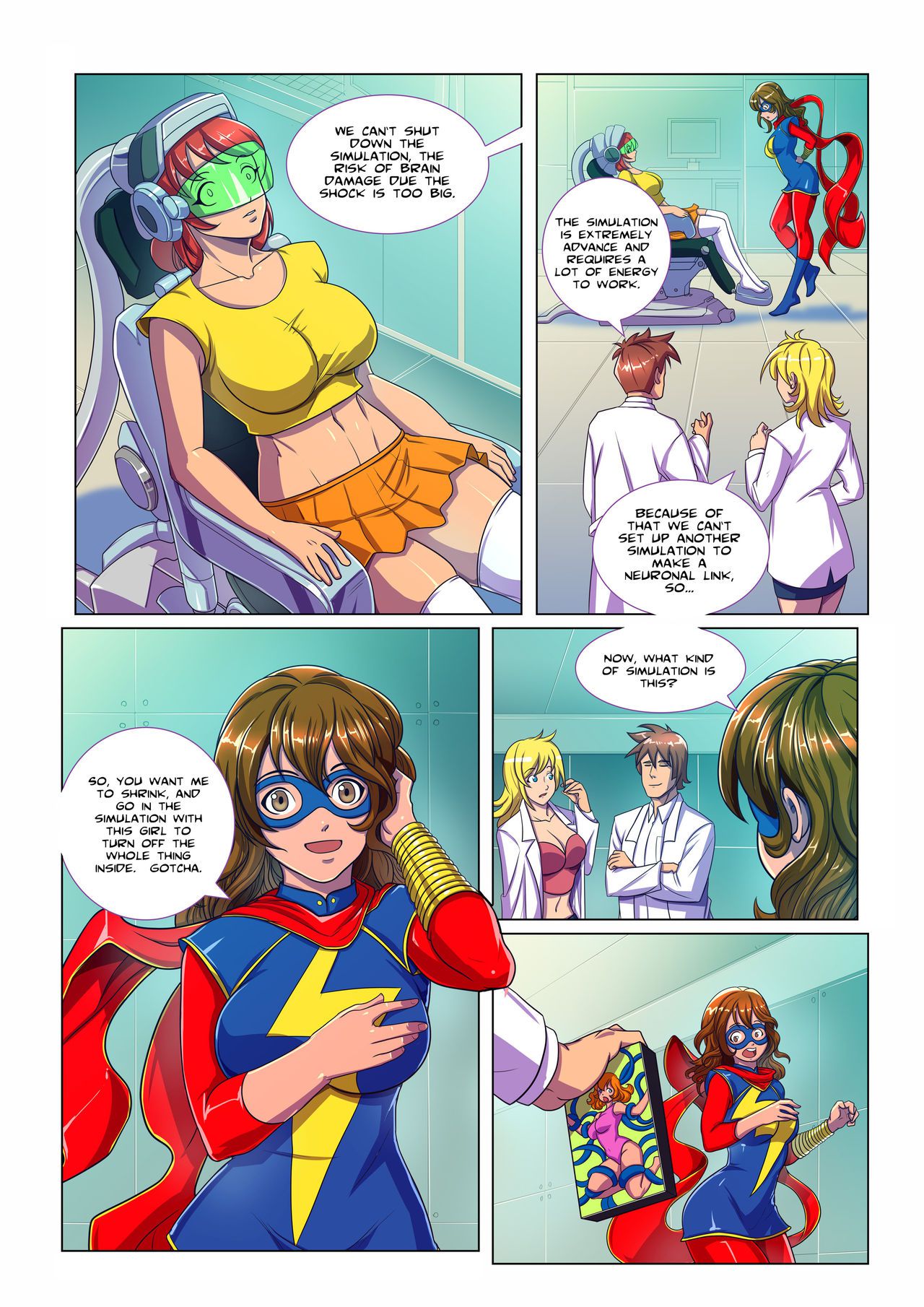 (Bokuman) Virtual Nightmare (Ms Marvel) -ongoing- 2