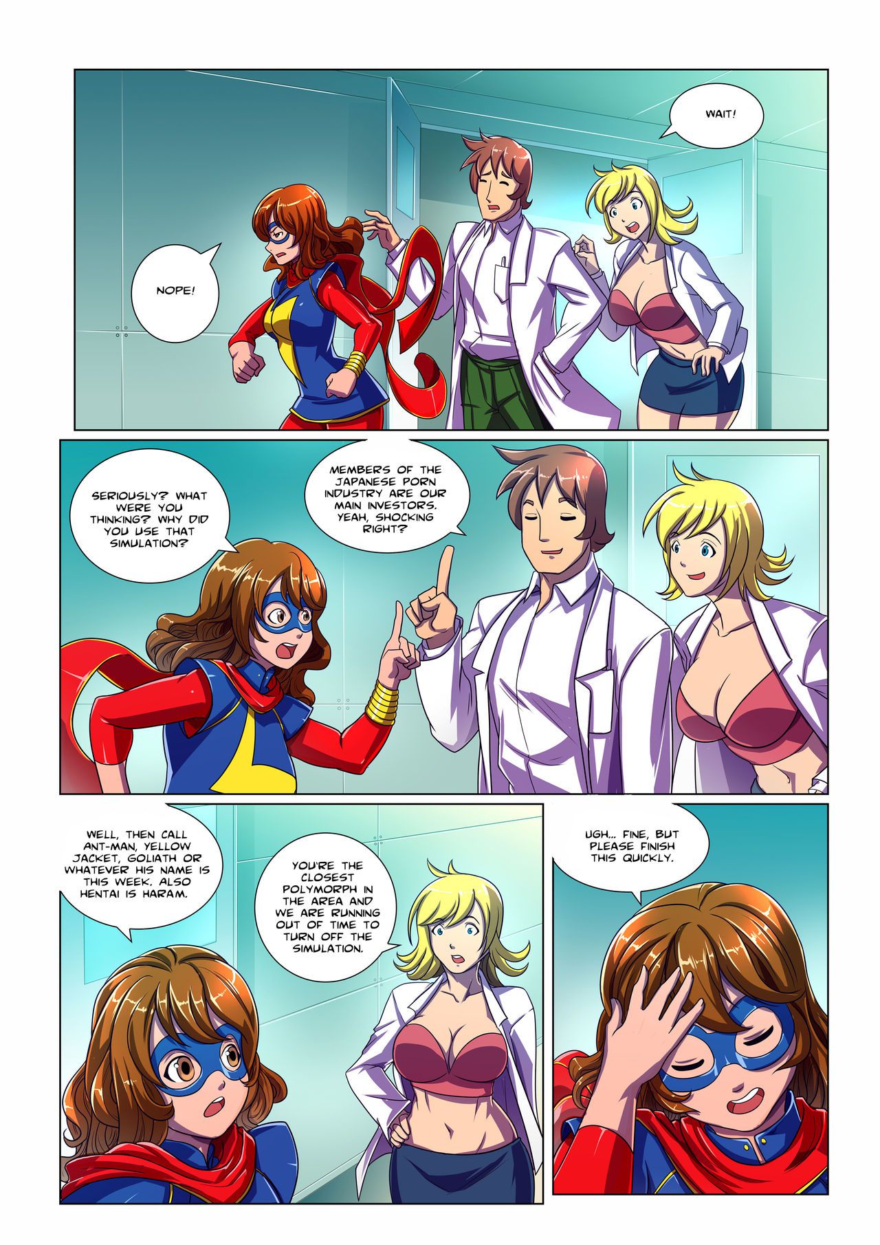 (Bokuman) Virtual Nightmare (Ms Marvel) -ongoing- 3