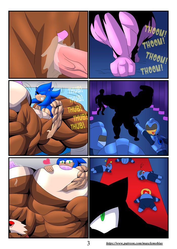 [outlawG] Muscle Mobius Ch. 1-4 (Sonic The Hedgehog) [Ongoing] 47