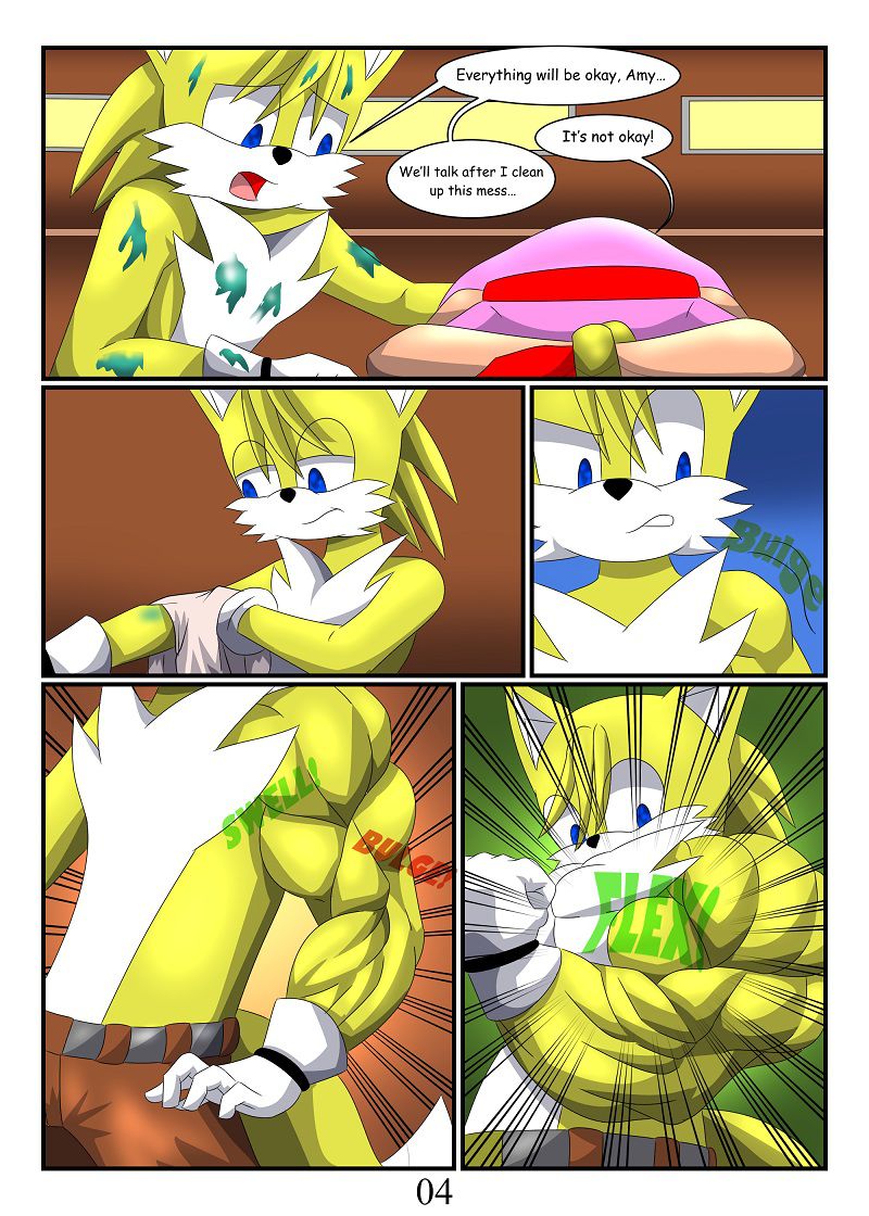 [outlawG] Muscle Mobius Ch. 1-4 (Sonic The Hedgehog) [Ongoing] 5