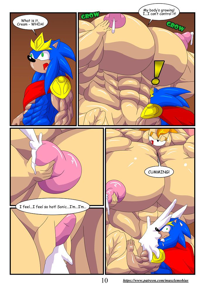 [outlawG] Muscle Mobius Ch. 1-4 (Sonic The Hedgehog) [Ongoing] 85