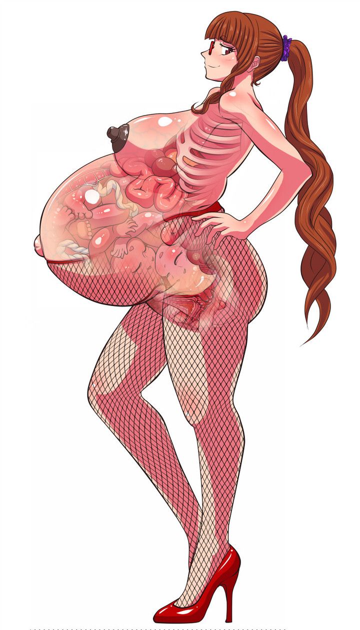 [blobbing belly] full pregnant woman has been pies secondary erotic image 6