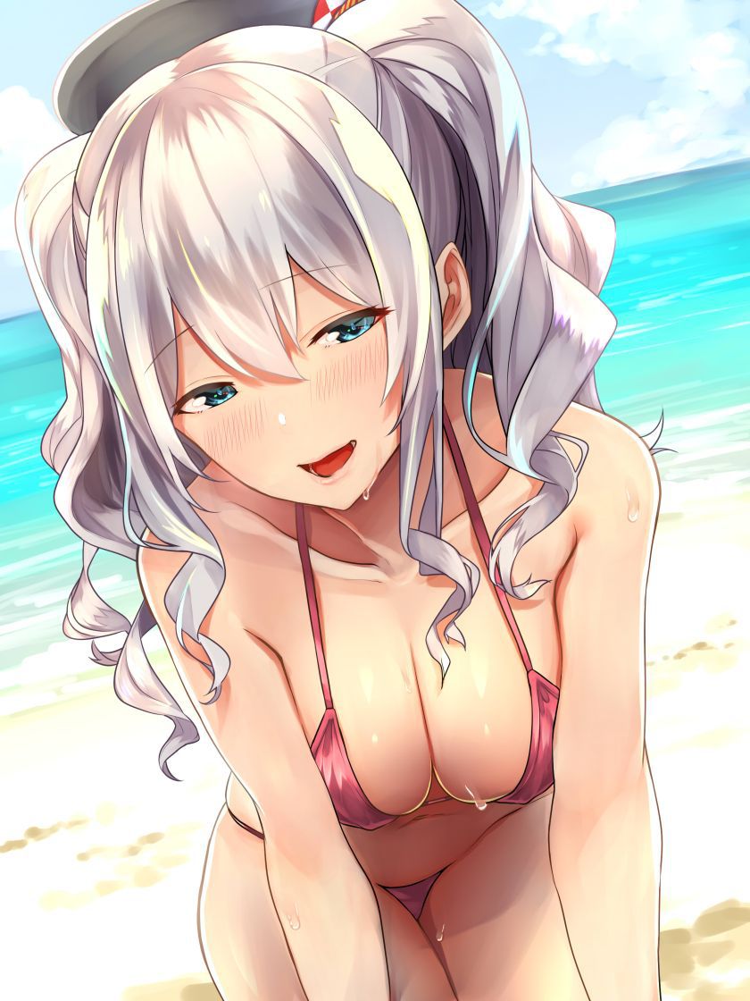 Beautiful girl image in estrus wearing a secondary micro bikini 7