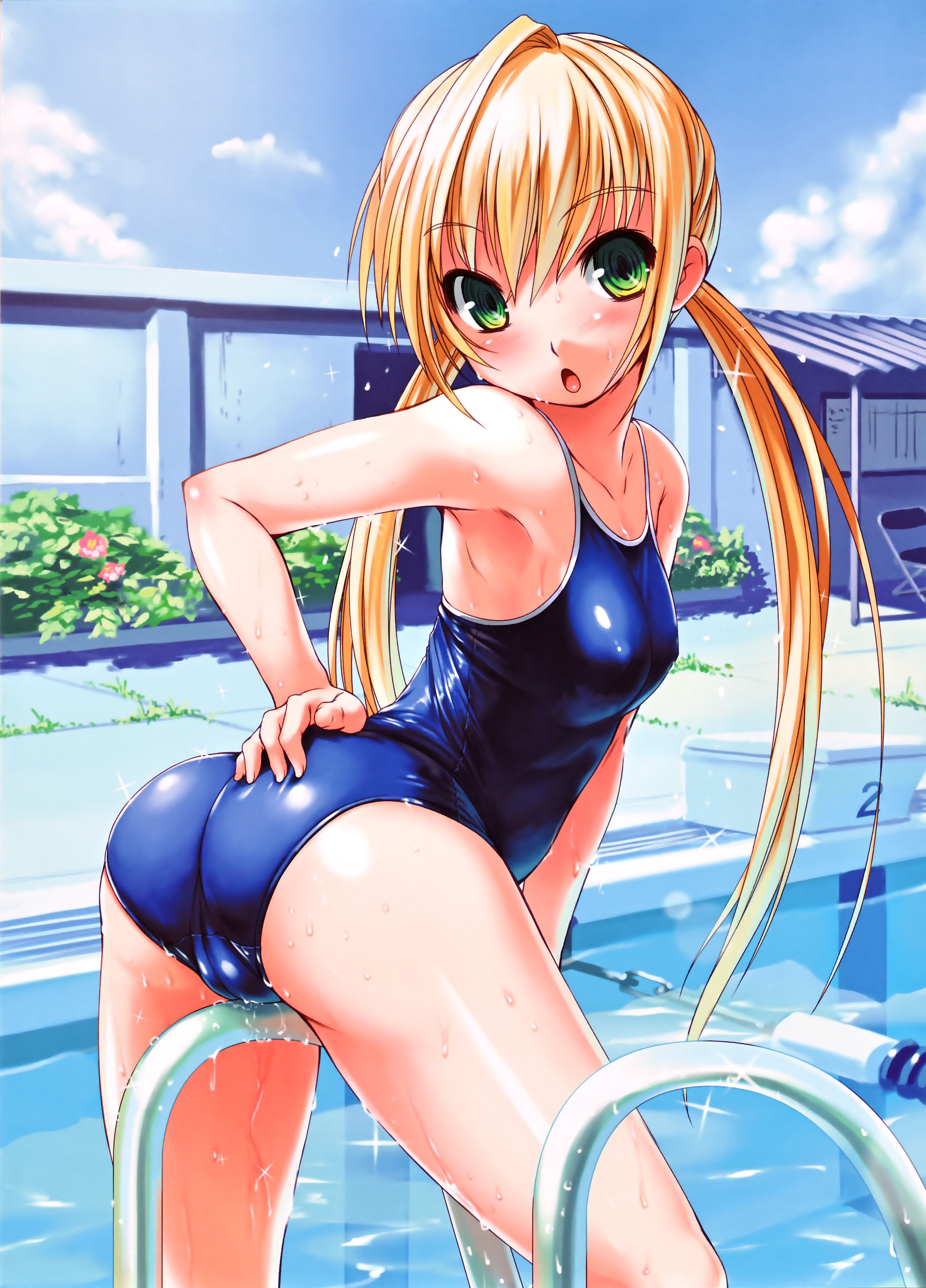 [Secondary/ZIP] Second erotic image of a girl wearing a swimsuit 14 1