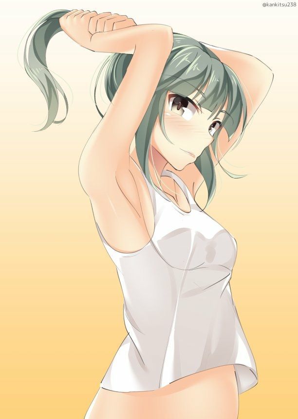 Summer and swimsuit and other than swimsuit and ponytail girl picture 09 20