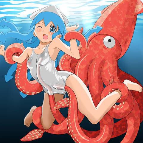 [107 photos] Invasion! About the secondary erotic image of squid daughter. 1 [squid-chan] 82