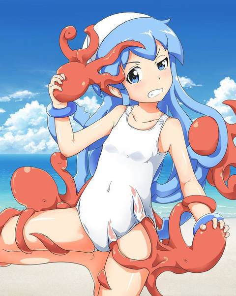 [107 photos] Invasion! About the secondary erotic image of squid daughter. 1 [squid-chan] 96
