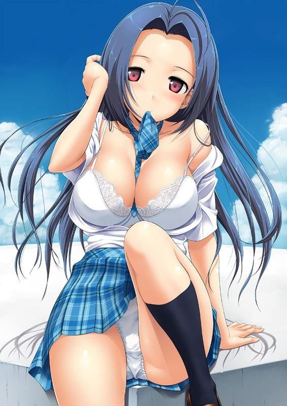 [Idolmaster] Erotic image Summary to make you want to go to the world of two-dimensional Miura Azusa and the saddle Saddle 25