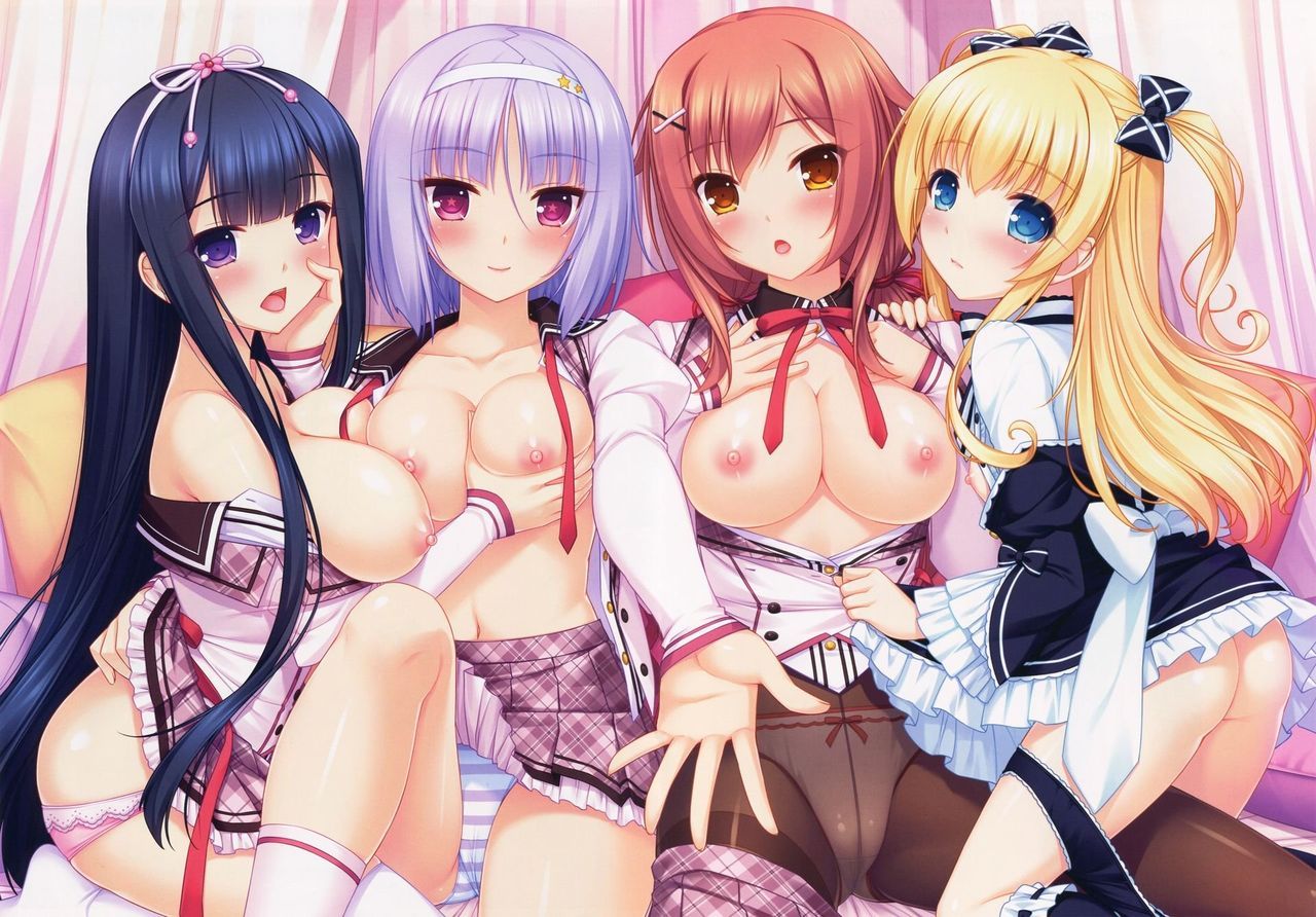 I'm surrounded by a couple of girls. Harlem Secondary erotic image wwww Part3 1