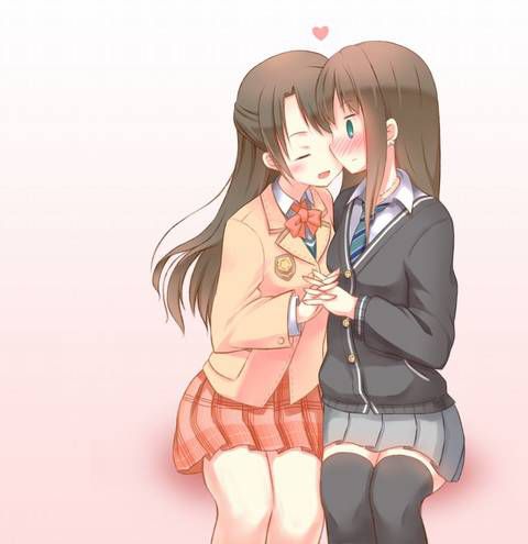 [55 pieces] lesbian Yuri Girls erotic images Collection! 40 12