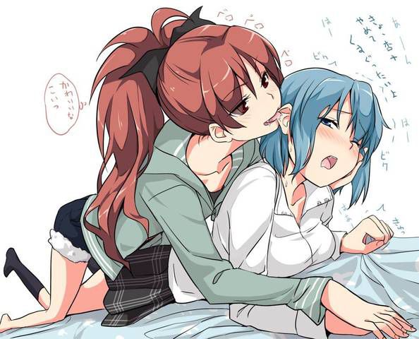 [55 pieces] lesbian Yuri Girls erotic images Collection! 40 52