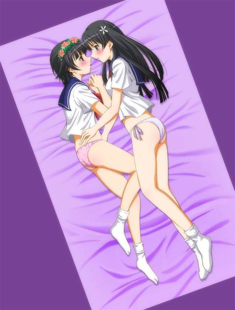 [55 pieces] lesbian Yuri Girls erotic images Collection! 40 54