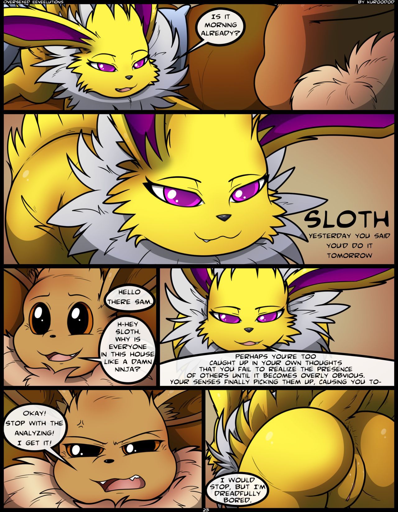 [Kuroodod] Oversexed Eeveelutions Vol. 1(Pokemon) 23