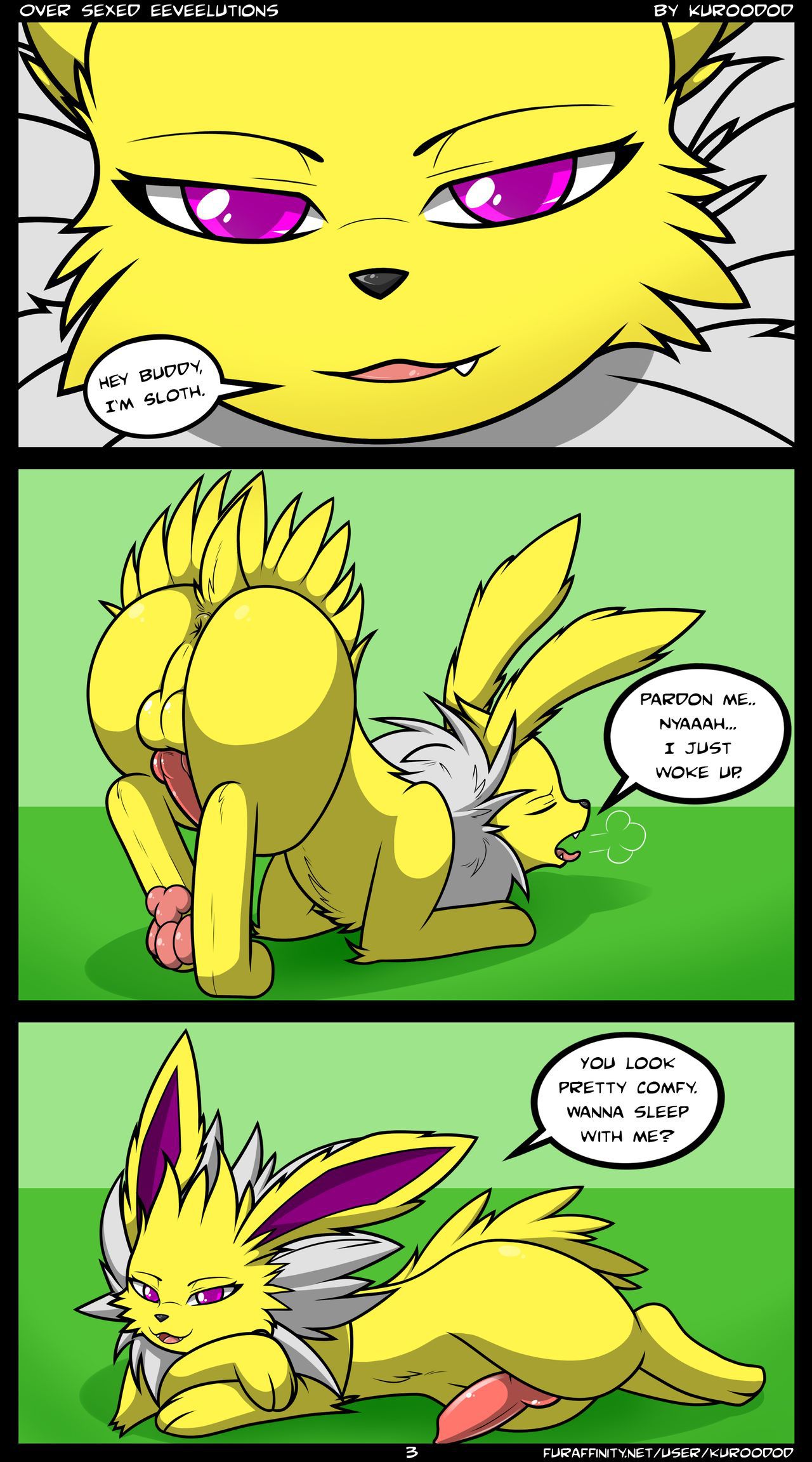 [Kuroodod] Oversexed Eeveelutions Vol. 1(Pokemon) 44