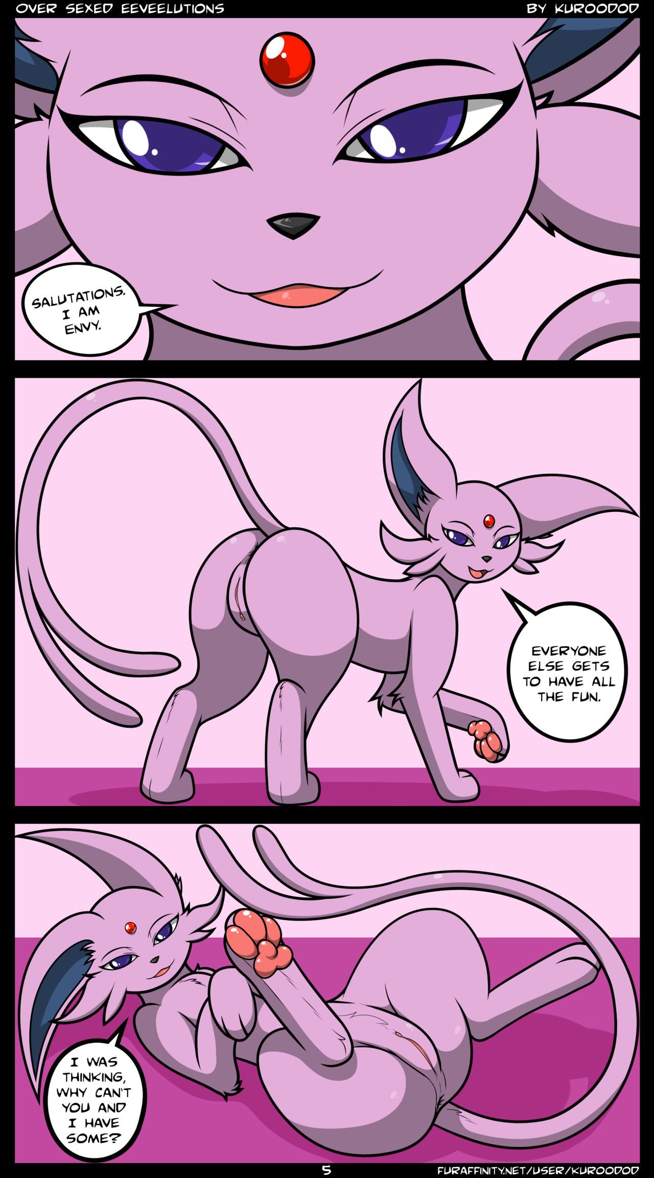 [Kuroodod] Oversexed Eeveelutions Vol. 1(Pokemon) 55