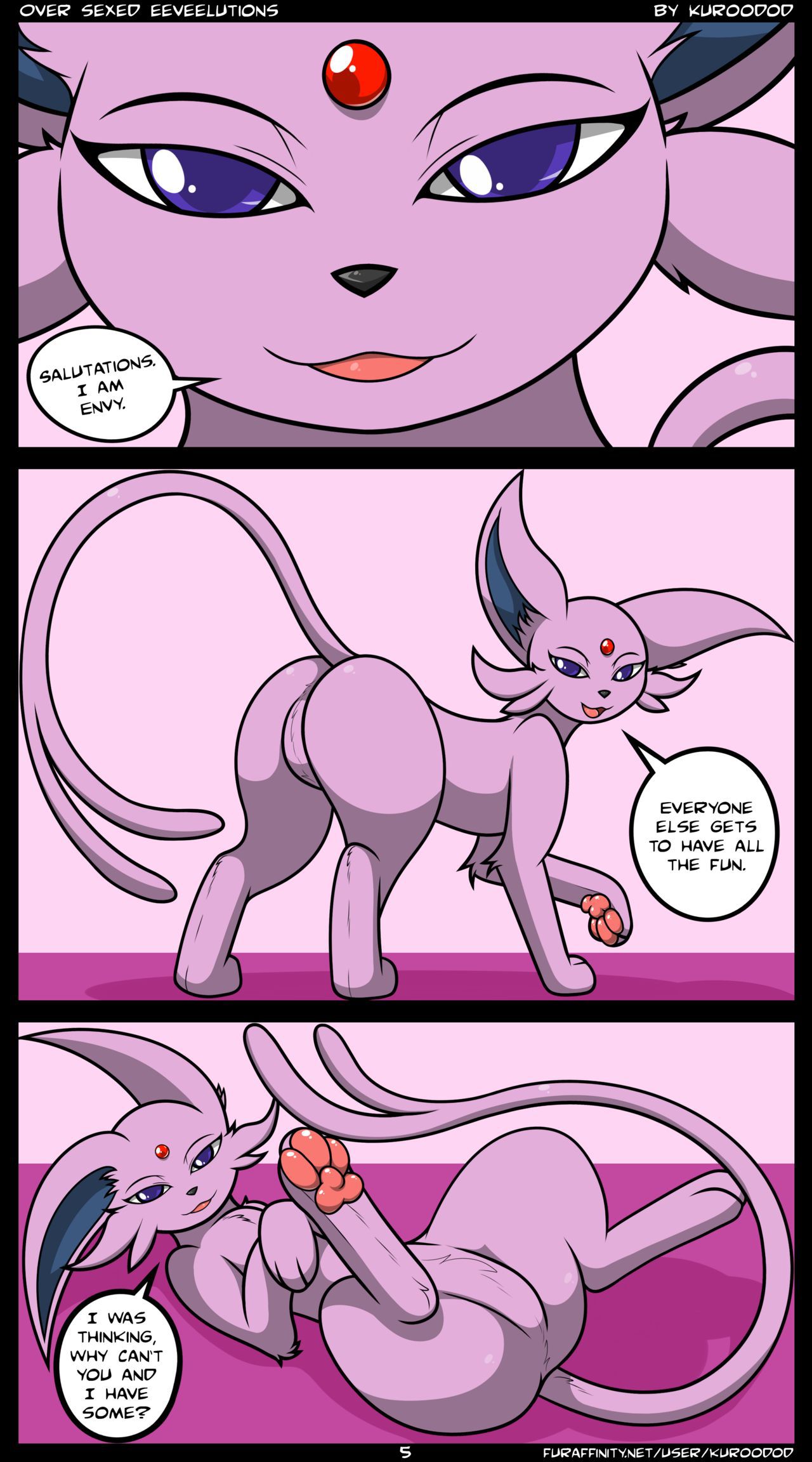 [Kuroodod] Oversexed Eeveelutions Vol. 1(Pokemon) 64