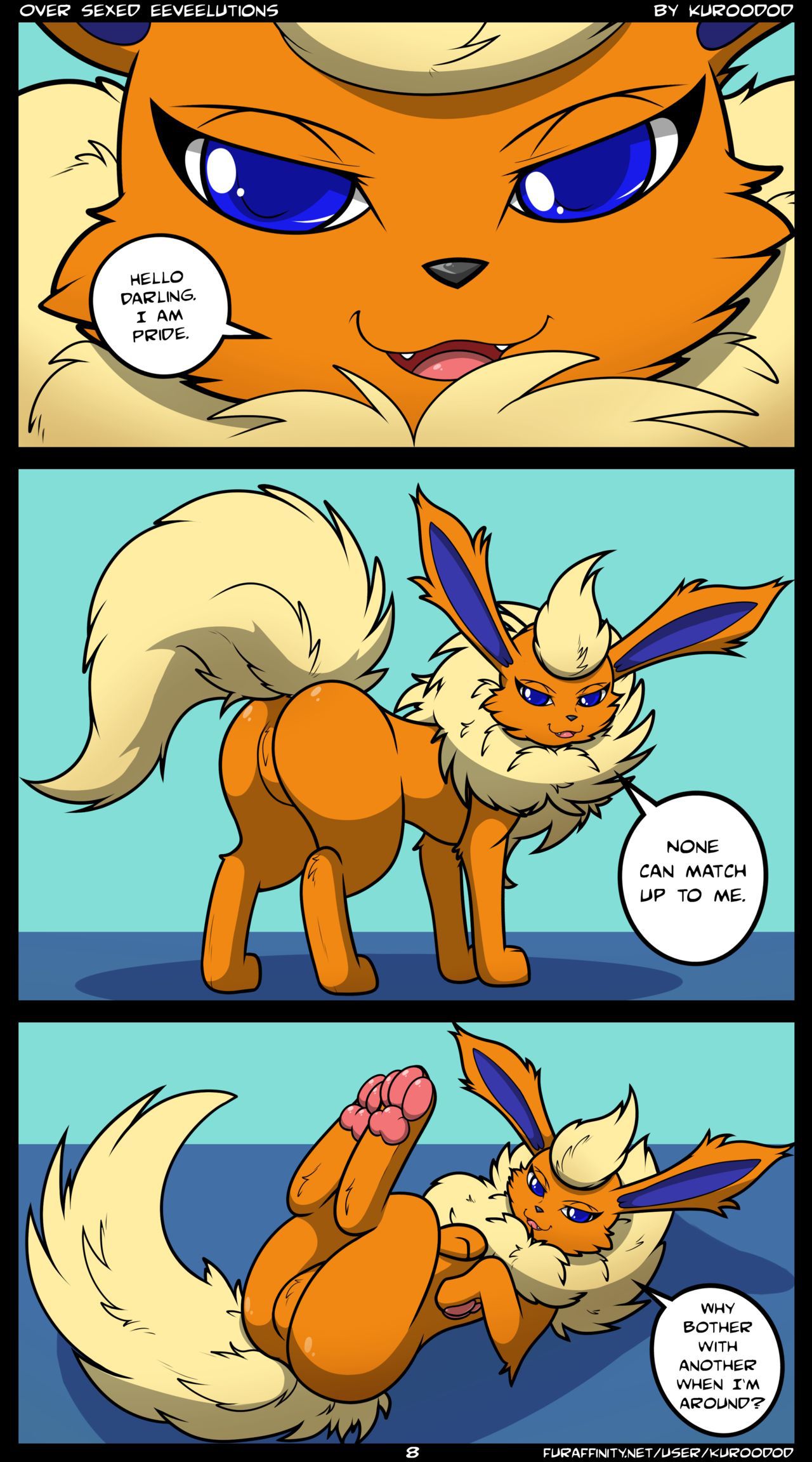 [Kuroodod] Oversexed Eeveelutions Vol. 1(Pokemon) 67