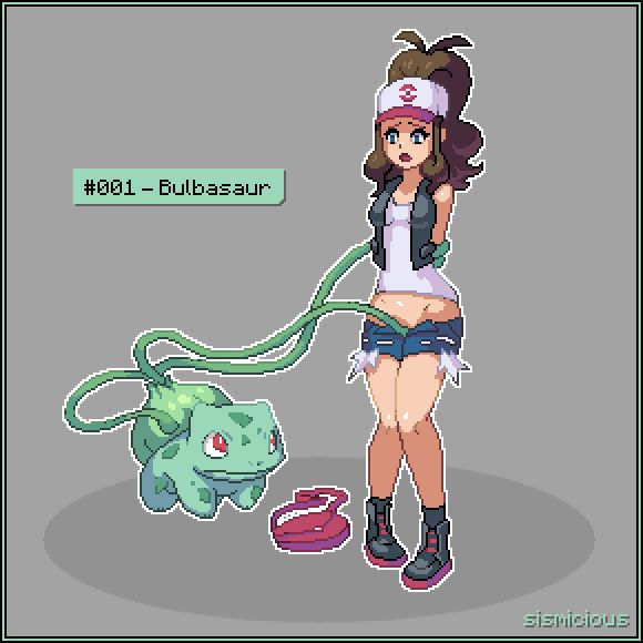 Sismicious Pokemon Pixel Art w/Hilda [ongoing] 1
